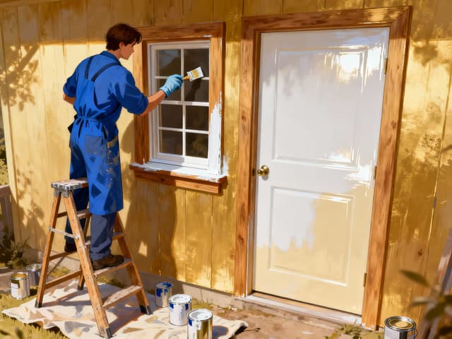 Metal & Wood Painting